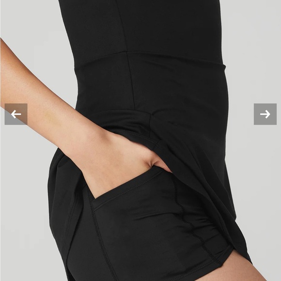 Alo Yoga ALOSOFT Courtside Tennis Dress Size S - Picture 5 of 9
